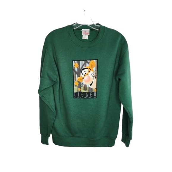 Disney Store Tigger Sweater Made In USA Size Small Vintage - Picture 1 of 8